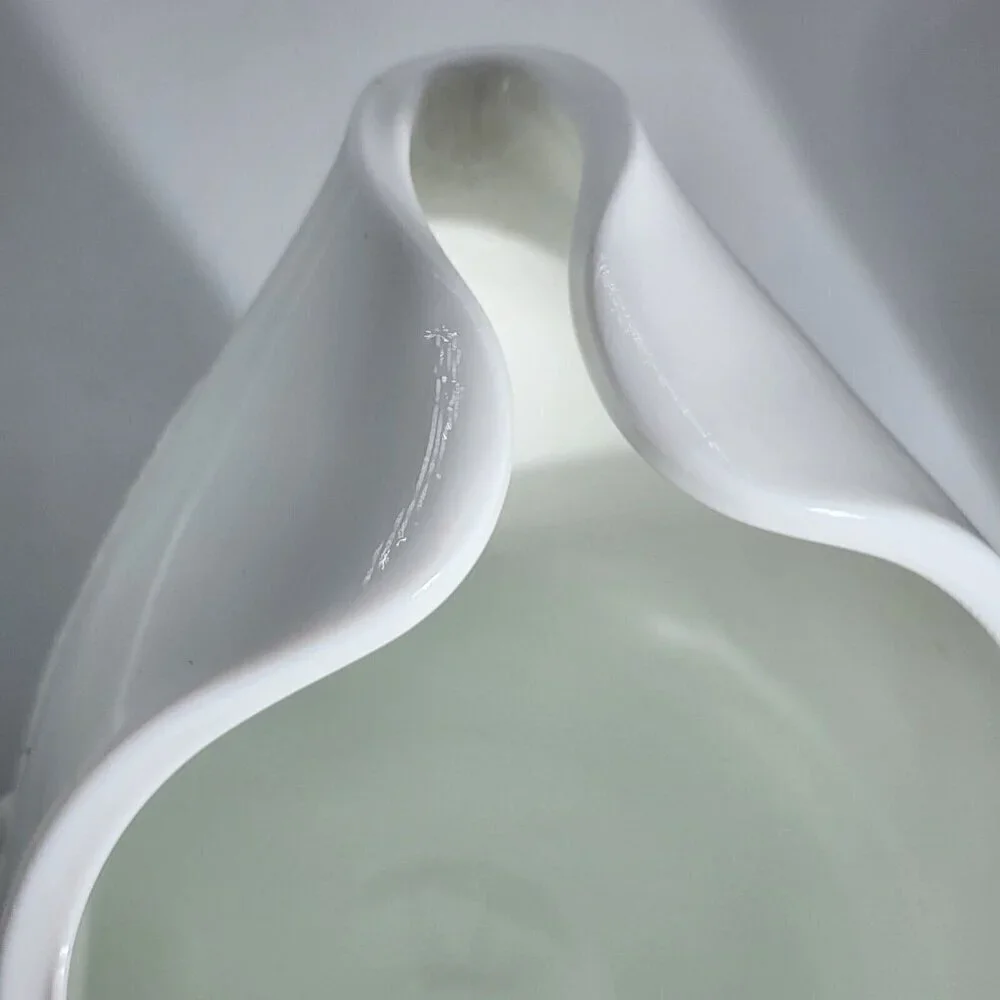 Indiana Milk Glass Colony Harvest Grape Pitcher And Tumblers Set Of 5 Vintage